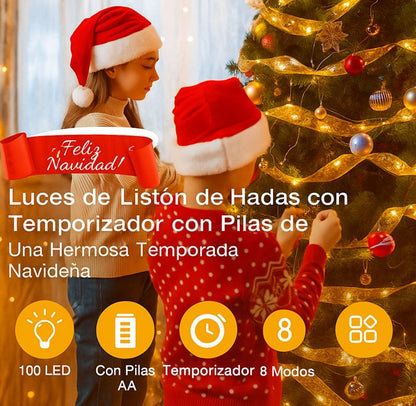 Cinta Navideña🎄  Led- 5 Mts 🌟✨